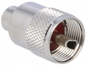 Wtyk męski UC1 UHF CB PL259 na kabel RG58