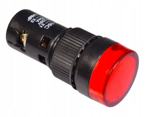 Kontrolka sygnalizacyjna 16mm LED APT 12V czerwona