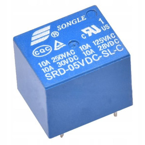Przekaźnik przełączany SONGLE SRD-05VDC-SL-C 5V