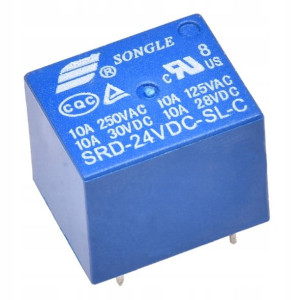 Przekaźnik przełączany SONGLE SRD-24VDC-SL-C 24V