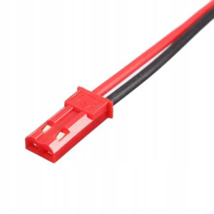 Złącze wtyk JST BEC żeńskie 2pin z przewodem 10cm