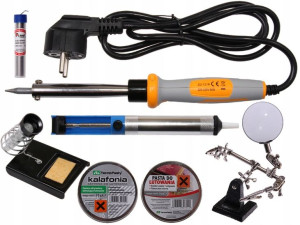 Lutownica ZD721 zestaw 60W akcesoria + LUPA