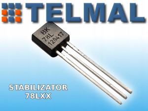 Stabilizator Stały TO92 100mA 78L12 12V