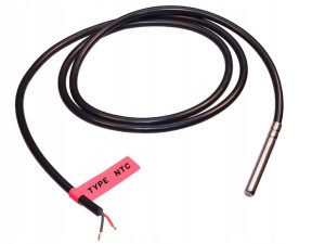 Czujnik Temperatury NTC 100K Przewód PVC 5m