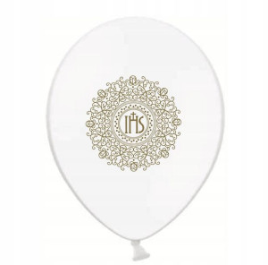 Balony gumowe Komunijne IHS 11" 10szt.