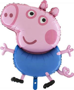 Duży balon foliowy George 90x45 cm