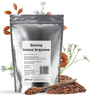 Siemię lniane brązowe 3kg