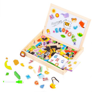 Edukacyjna duża wielofunkcyjna tablica magnetyczna Ecotoys