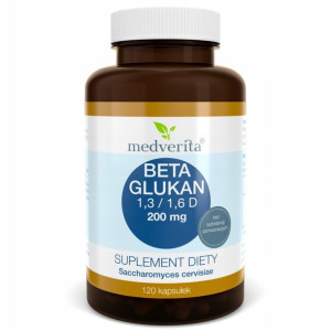 Beta Glukan Medverita 120 kaps Odporność