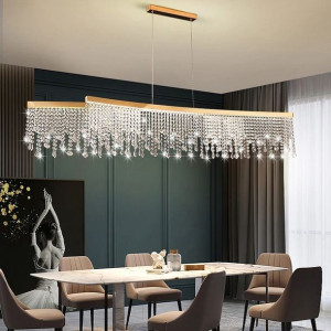Żyrandol Kryształowy Eclisse Glamour Luksusowy A 150cm x 30cm