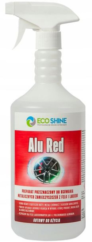ALU RED 1L Płyn do felg Doczyszczanie felgi