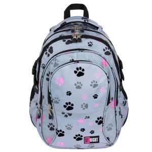 St.Right Plecak 4-kom Paws Łapki kot piesek 4-8k