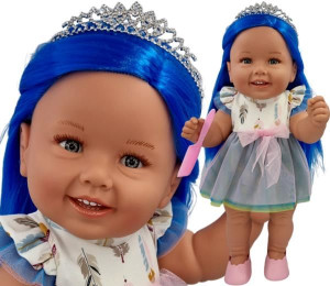 MANOLO HISZPAŃSKA LALKA DIANA 47cm 5325 Niebieskie