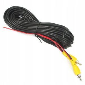 Kabel RCA 10m Przewód Do Kamery Cofania Chinch