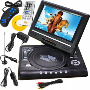 Odtwarzacz Dvd 7 Przenośny Samochodowy Usb Konsola