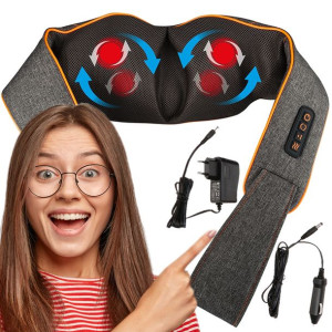 KOŁNIERZ MASUJĄCY SHIATSU MASAŻER Medivon Collar