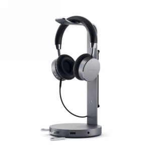 Podstawka do słuchawek Satechi Aluminium USB-C Headphone Stand (USB-A, jack