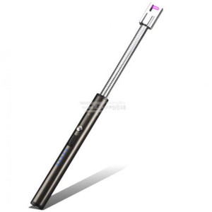 Zapalniczka Żarowa - Wiatroszczelna + Kabel Usb (Brązowa)