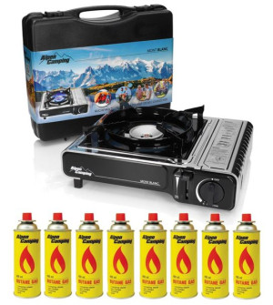 Kuchenka Turystyczna Alpen Camping MontBlanc 8xGaz