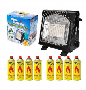 Piecyk Grzejnik Gazowy Alpen Camping IK-1100 8xGAZ
