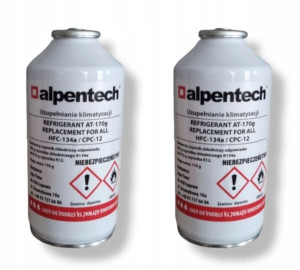 2x Gaz do nabijania Klimatyzacji R134a R12 ALPEN