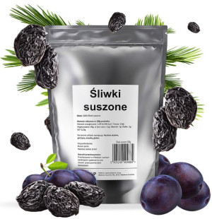 Śliwki suszone słodkie pyszne 500g