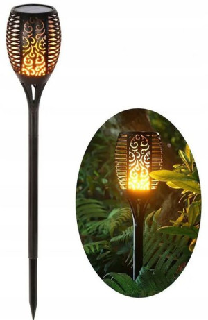 LAMPKA SOLARNA POCHODNIA 51LED Efekt Płomień 517