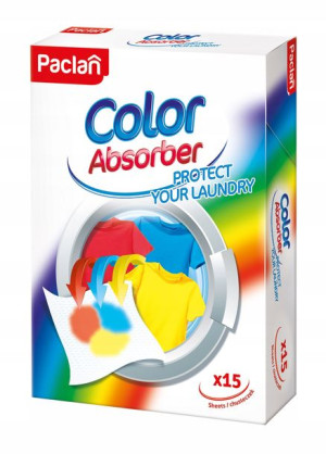 COLOR ABSORBER Ściereczki Chusteczki DO PRANIA 15s