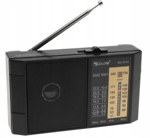 RADIO PRZENOŚNE Skala Na Baterie FM AM SW 2366