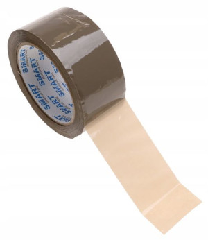 Taśma PAKOWA Klejąca 46mm 100m BRĄZOWA TP100