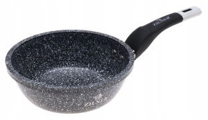 PATELNIA Głęboka Granitowa 14cm INDUKCJA Gaz 7111