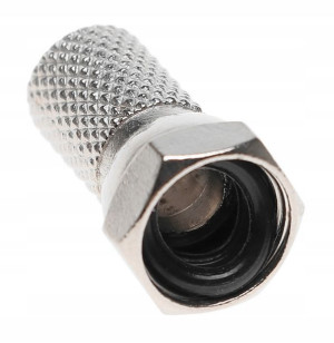 WTYK F Złącze 6,8mm Wtyczka na Kabel Koncentryczny