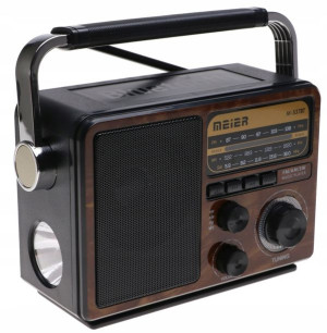 Radio PRZENOŚNE Głośnik Latarka Bluetooth MP3 USB