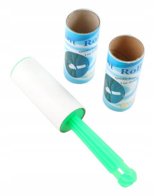 ROLKA Wałek do czyszczenia Ubrań + 2 Rolki ZAPASY