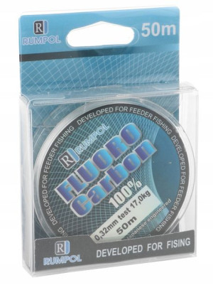 Żyłka 50m Fluorocarbon 0,32mm 17kg Feeder
