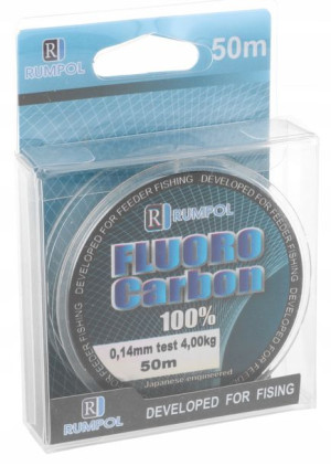 Żyłka 50m Fluorocarbon 0,14mm 4kg Feeder