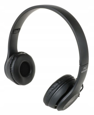 SŁUCHAWKI Nauszne Bezprzewodowe BLUETOOTH mp3 2652