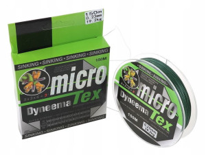PLECIONKA 150m 300m DYNEEMA zielona 0,23mm 19,2kg