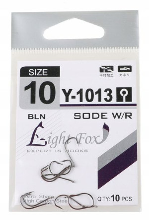 HACZYKI nr 10 Haki Light Fox oczko 10 sztuk 170153