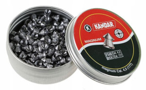 ŚRUT Kandar Magnum 4,5mm WIATRÓWKA 250szt 4,5O