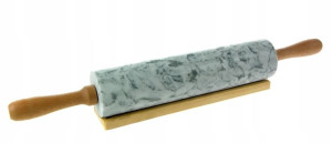 WAŁEK MARMUROWY 46 cm do ciasta z PODSTAWKĄ 10242