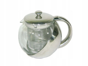 ZAPARZACZ szklany do HERBATY ziół KAWY 500ml 2134