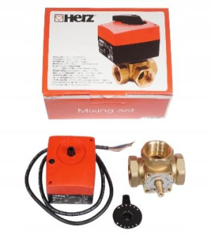 Zawór 3-drogowy HERZ 1213724 - 1 1/4'' Mixing set