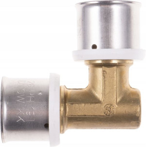 Kolanko mosiądz Herz 26 mm x 26 mm