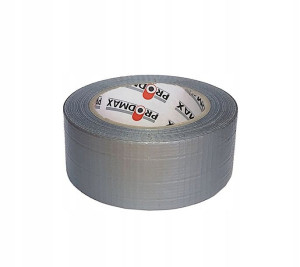 TAŚMA DUCT SZARA TAPE 48/50 mb do montażu otulin