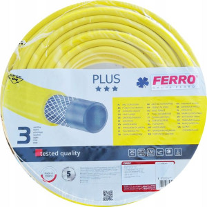 Wąż ogrodowy Cellfast Plus 1/2" 25 m żółty