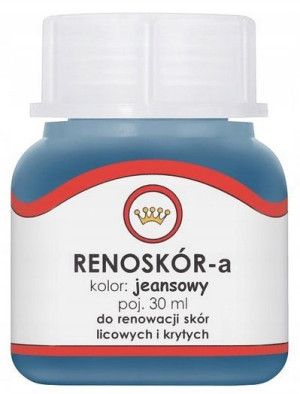Farba do skóry Renoskór JEANSOWY 30ml