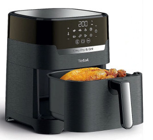 Frytkownica beztłuszczowa Tefal EY5058 1400W Czarna