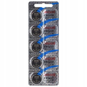 Bateria litowa MAXELL CR1632 3V 1632 5 SZTUK 140 mAh