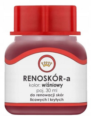 Farba do skóry Renoskór WIŚNIOWY 30ml